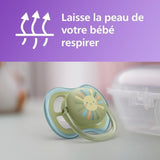 Coffret découverte - PHILIPS AVENT - Natural 3.0 - Biberon 125ml + Sucette Ultra Air 0-6M