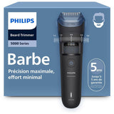 Tondeuse barbe précision - PHILIPS - Series 5000 BT5780/15 - Autonomie 1h40 - Sans fil - Noir
