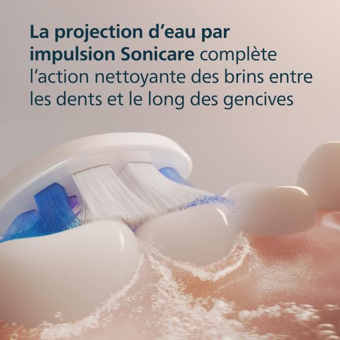 Lot de 8 tetes de brosse - PHILIPS - HX6058/87 - S2 white