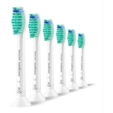 Lot de 6 Tetes de brosse - PHILIPS - HX6016/87 - C1 White