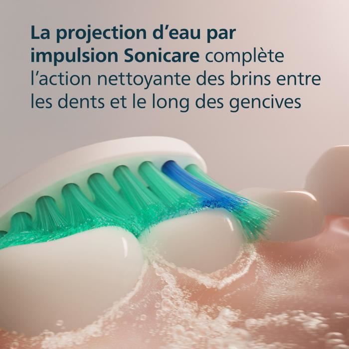Lot de 6 Tetes de brosse - PHILIPS - HX6016/87 - C1 White