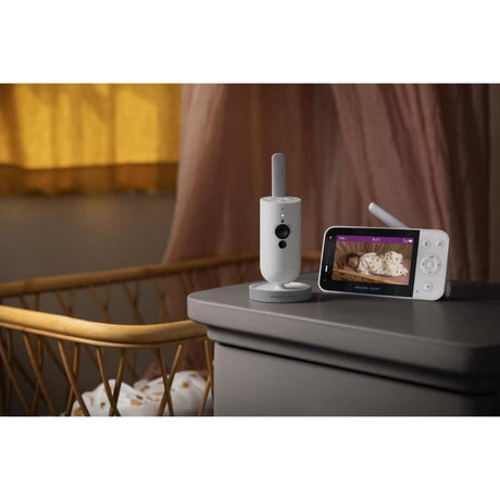 Vidéo moniteur connecté - PHILIPS AVENT - SCD953/26 - Silkwhite