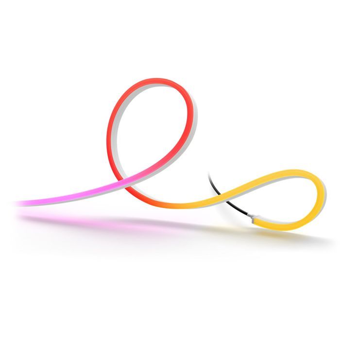 Ruban LED - PHILIPS HUE - Neon extérieur - 10 metres - 1100 lm - Ambiance -  Aujustable - Résistant - Base tension