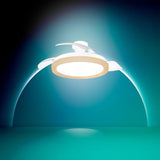 Ventilateur de plafond - Philips - Bliss - Pales rétractables - Diametre 106 cm -Bois - LED intégrée + télécommande