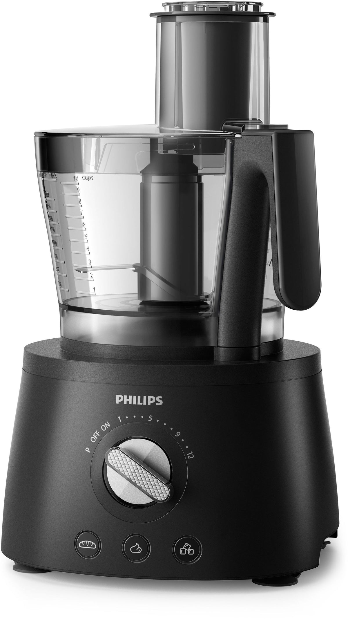 Robot de cuisine multifonction - PHILIPS - HR7776/90 - Série 7000 - 1300W - 12 vitesses - Noir