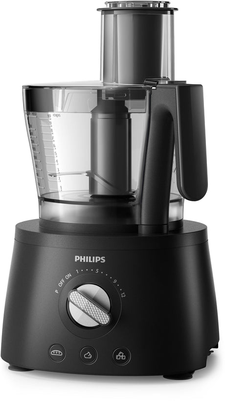 Robot de cuisine multifonction - PHILIPS - HR7776/90 - Série 7000 - 1300W - 12 vitesses - Noir