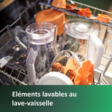 Robot de cuisine - PHILIPS - HR7776 - 1 300W - Compact 3-en-1 - Bol de 3,4L