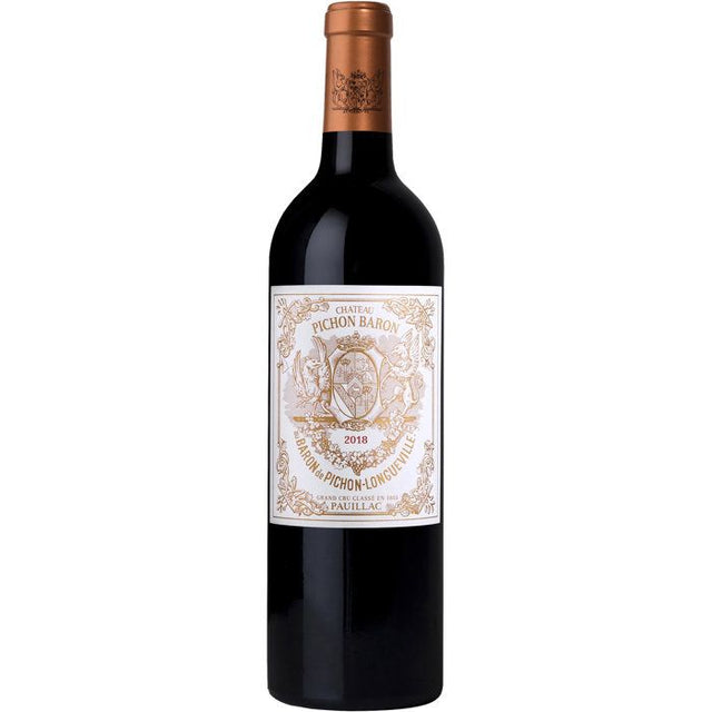 Château Pichon Baron 2018 Pauillac - Vin rouge de Bordeaux