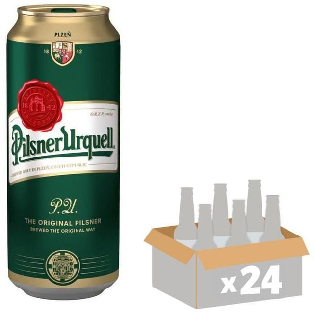 Biere Pilsner Urquell - Canettes 24 x 50 cl - 4,4°