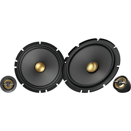 Haut-parleurs voiture coaxiaux 2 voies séparées - PIONEER - TS-A1601C - 16,5 cm - Etrier dfe fixation - 350 W max