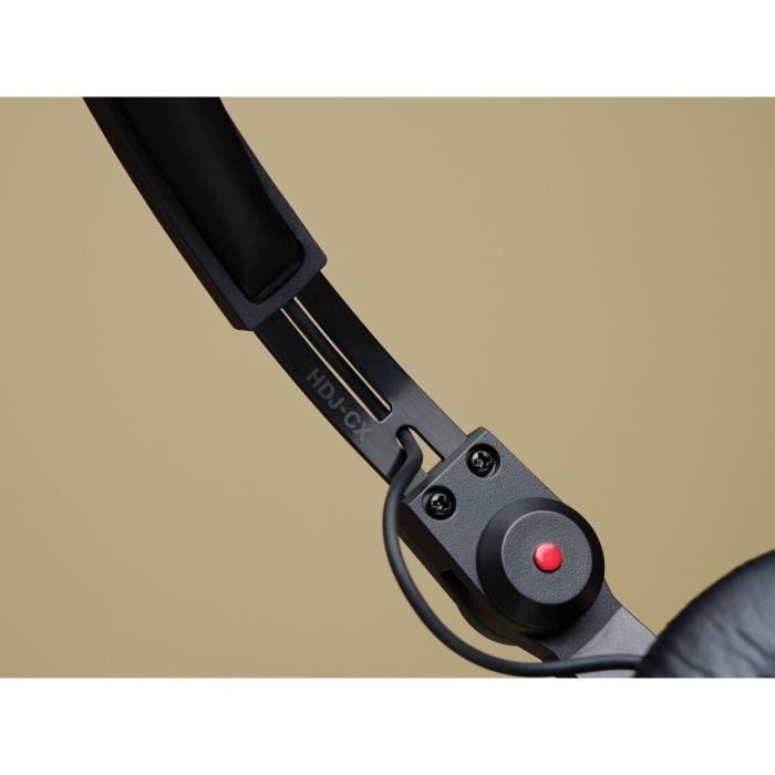 Casque DJ - PIONEER DJ - HDJ-CX - Léger - Son Précis - Isolation Sonore