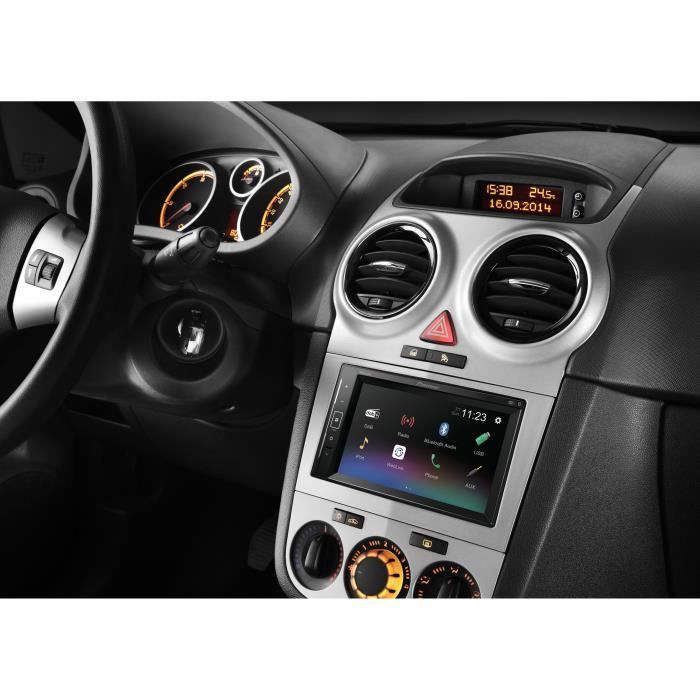 Autoradio multimédia - PIONEER - Ecran 6,2- 2DIN - DAB - USB - Entrée caméra de recul