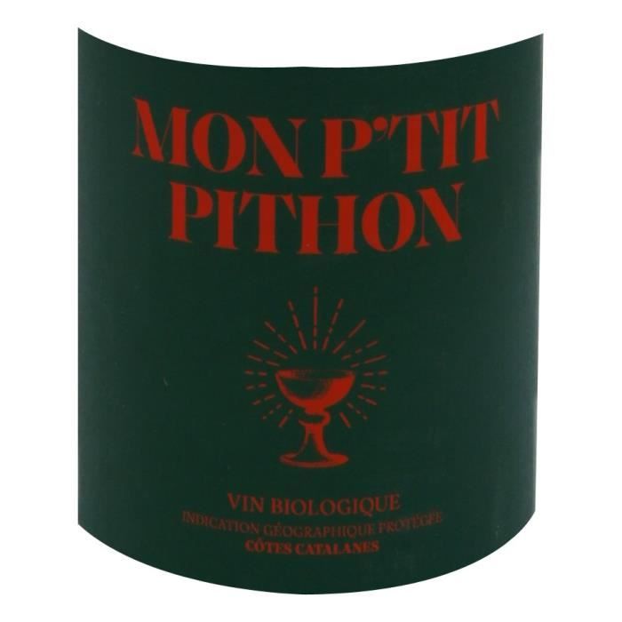 Domaine Olivier Pithon Cuvée Mon P'tit Pithon 2023 Côtes Catalanes - Vin Rouge de Languedoc-Roussillon - Bio 2023