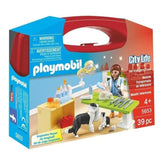 PLAYMOBIL 5653 Valisette VÈtÈrinaire - City Life - Jeu de rÙle crÈatif - Des 4 ans