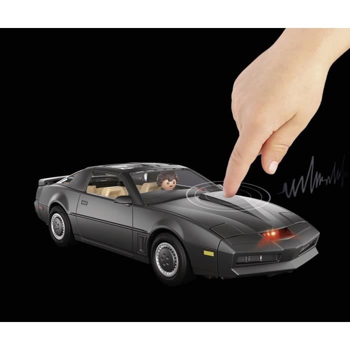 PLAYMOBIL 70924 K2000, The Knight Rider K.I.T.T, Classic Cars, Voiture de collection, Adulte