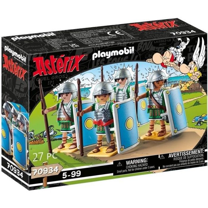 PLAYMOBIL 70934 Les légionnaires romains, Astérix, 27 pieces, Des 5 ans