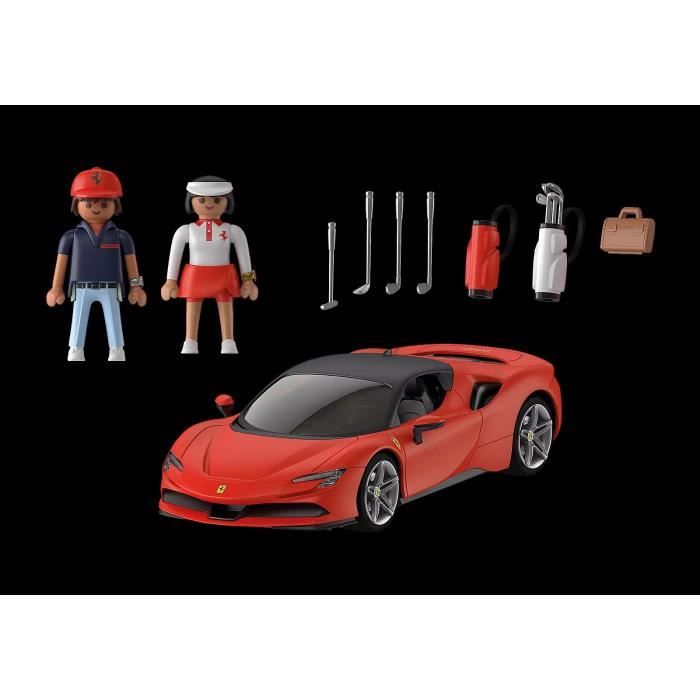 PLAYMOBIL 71020 Ferrari SF90 Stradale, Classic cars, Adulte, Voiture de collection, 43 pieces