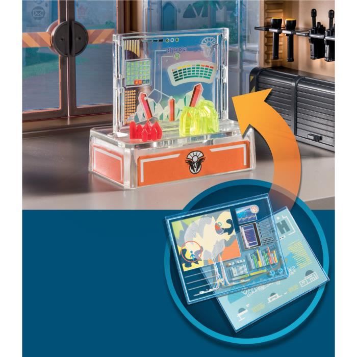 PLAYMOBIL 71084 Dragons Labo Icaris, Dragons : Les Neuf Royaumes, 124 pieces, Des 4 ans