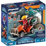 PLAYMOBIL 71085 Dragons Quad & Phil, Dragons Les Neuf Royaumes, 28 pieces, Des 4 ans