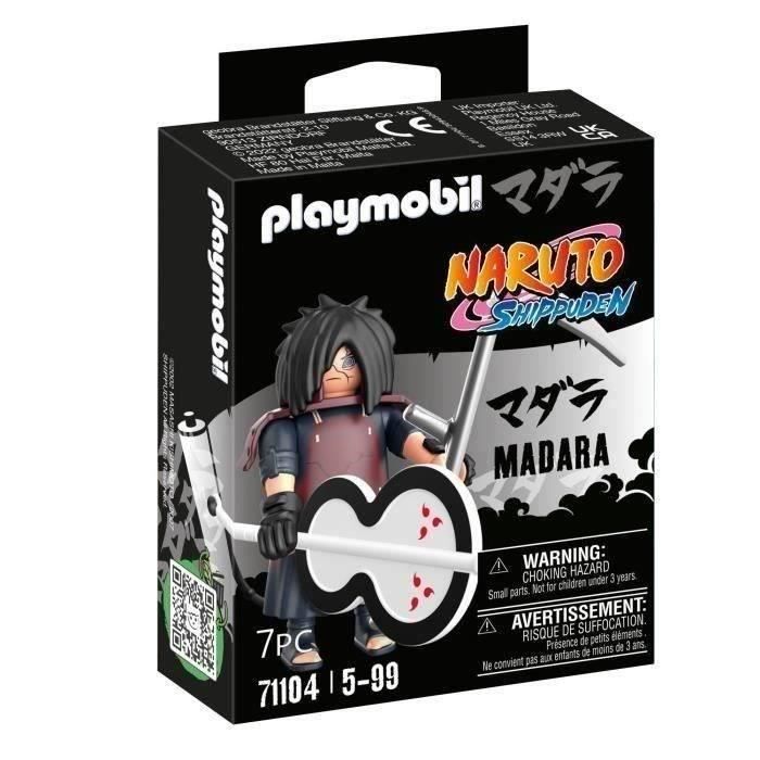 PLAYMOBIL 71104 Madara Figurine, Naruto Shippuden, 8 pieces