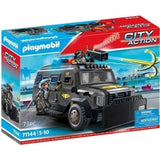 PLAYMOBIL 71144 Véhicule d'intervention des forces spéciales, Les policiers, City Action, Unité d'élite, 73 pieces, Des 5 ans