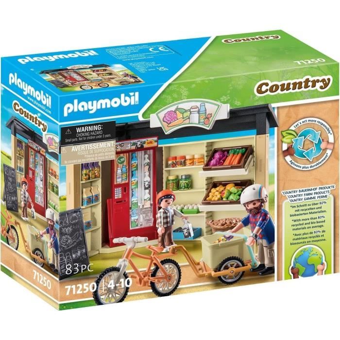 PLAYMOBIL 71250 Boutique de la ferme, Country La Ferme, 83 pieces, Des 4 ans