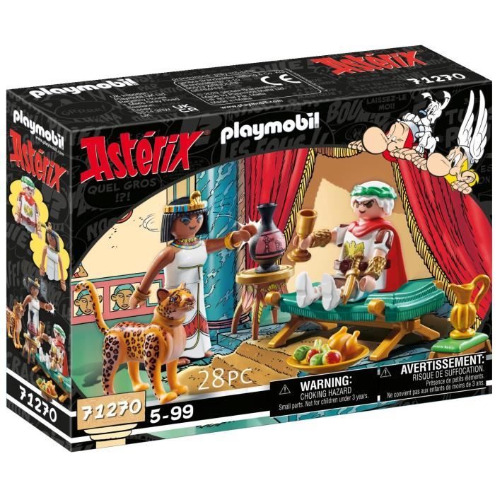 PLAYMOBIL 71270 César et Cléopâtre, Astérix, Personnages,  Des 5 ans