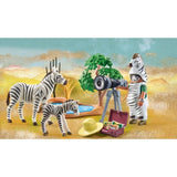 PLAYMOBIL 71295 Photographe avec déguisement et zebres, Wiltopia, 36 pieces, des 4 ans