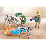 PLAYMOBIL 71295 Photographe avec déguisement et zebres, Wiltopia, 36 pieces, des 4 ans