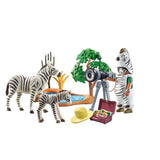 PLAYMOBIL 71295 Photographe avec déguisement et zebres, Wiltopia, 36 pieces, des 4 ans