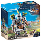 PLAYMOBIL 71300 Géant de combat Novelmore, Novelmore, bras et jambes mobiles, 58 pieces, Des 4 ans