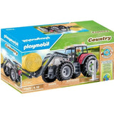 PLAYMOBIL 71305 Grand tracteur électrique, Country La vie a la ferme, 31 pieces, Des 5 ans