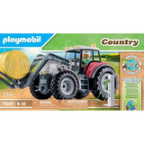 PLAYMOBIL 71305 Grand tracteur électrique, Country La vie a la ferme, 31 pieces, Des 5 ans