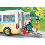 PLAYMOBIL 71329 Bus scolaire, City Life, L'école, 53 pieces, Des 4 ans