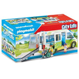 PLAYMOBIL 71329 Bus scolaire, City Life, L'école, 53 pieces, Des 4 ans