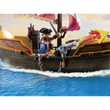 PLAYMOBIL 71418 Chaloupe des pirates, Les pirates, Avec personnages, canons, Des 4 ans