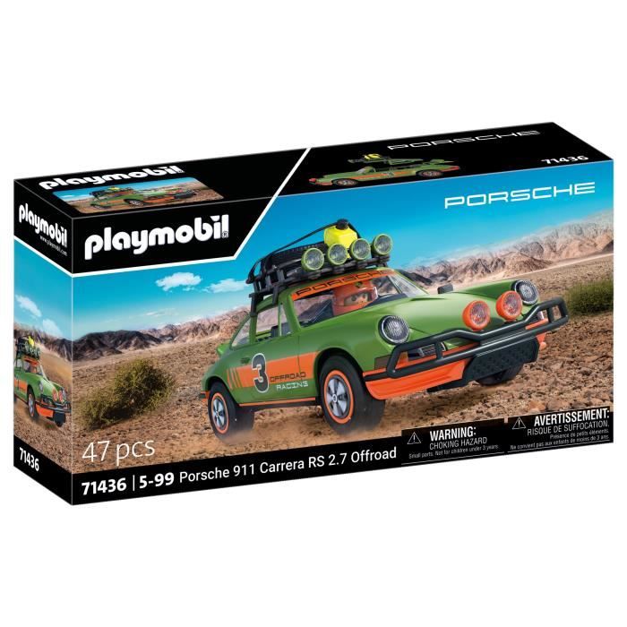 PLAYMOBIL 71436 Porsche 911 Carrera RS 2.7 Offroad Edition, Classic cars, Adulte, Voiture de collection