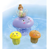 PLAYMOBIL Junior 71439 Famille de méduses, Junior AQUA Tinti, Jouet pour le bain, Des 12 mois