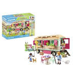 PLAYMOBIL 71441 Roulotte café boutique, Country La vie a la ferme, 145 pieces, Des 4 ans
