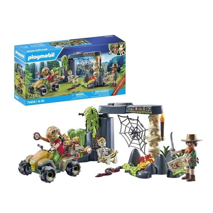 PLAYMOBIL 71454 Explorateurs et ruine de la jungle, Sports & Action, Des 4 ans