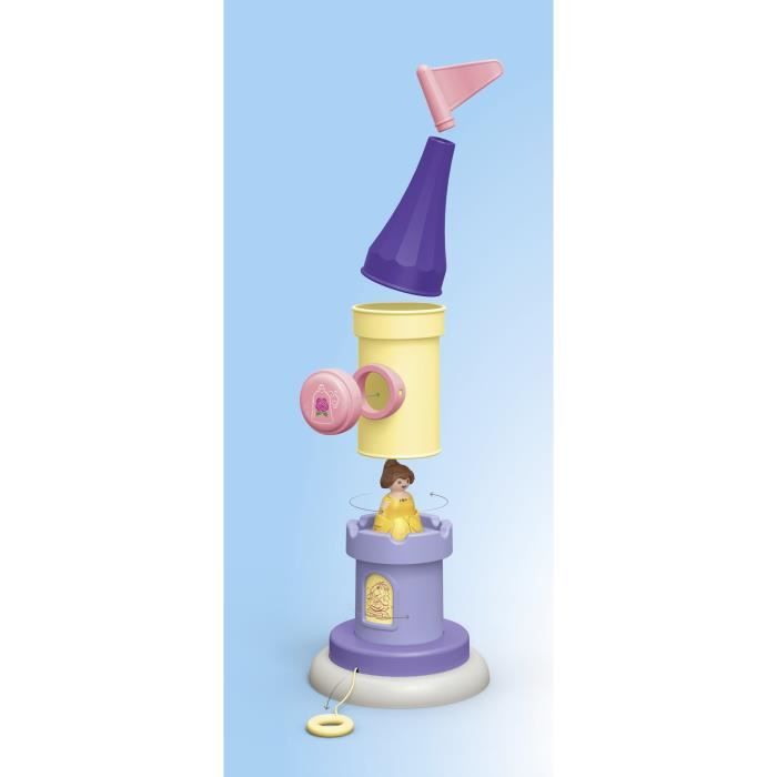 PLAYMOBIL Junior 71458 Belle, Tourelle avec musique, Disney, Des 12 mois