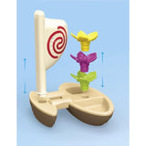 PLAYMOBIL Junior 71459 Vaiana et bateau a voile, Flotte dans l'eau, Jouet pour le bain, Disney, Des 12 mois