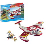 PLAYMOBIL 71463 Hydravion avec pompier - Action Heroes - Les pompiers - Des 4 ans