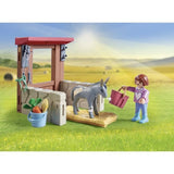 PLAYMOBIL 71471 Vétérinaire avec animaux de la ferme, Country la ferme, 55 pieces, Des 4 ans