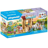 PLAYMOBIL 71494 Cavalieres avec box et poneys - Horses of Waterfall - Des 4 ans - Jeu de rôle créatif