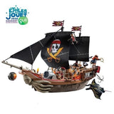 PLAYMOBIL 71530 Bateau pirates, 137 pieces dont 3 personnages, Les Pirates, Jeu de rôle créatif, Des 4 ans
