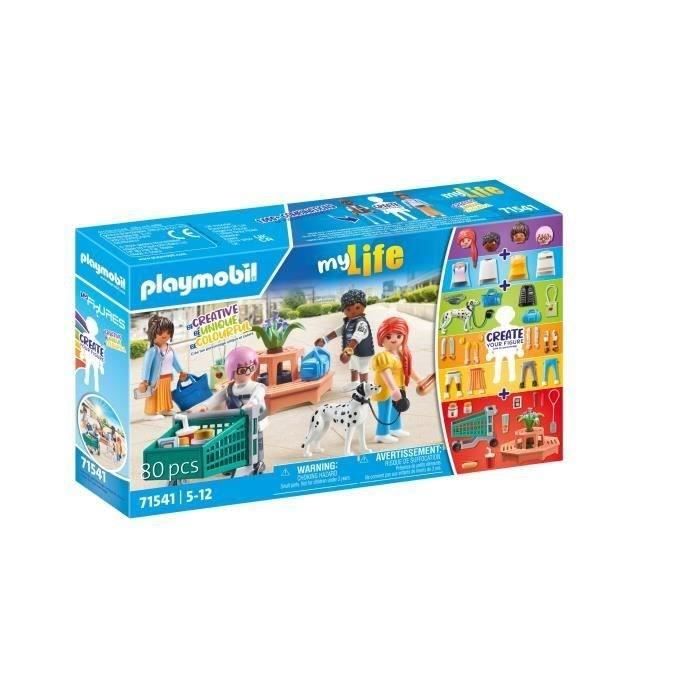 PLAYMOBIL 71541 My Figures Shopping, My Life, 80 pieces, Des 5 ans