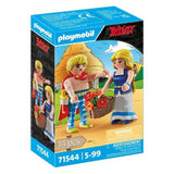 PLAYMOBIL 71544 Tragicomix et Falbala, Personnages d'Astérix, 14 pieces, Des 5 ans