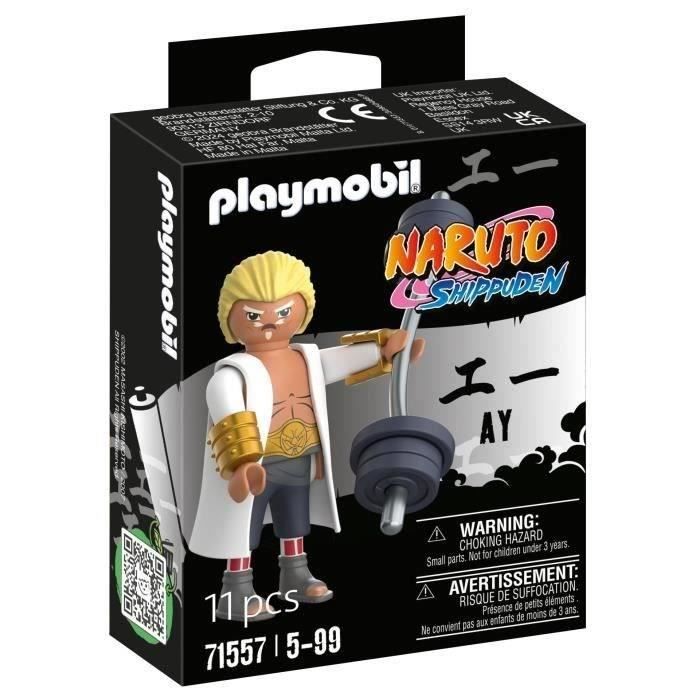 PLAYMOBIL Figurine Fourth Raikage Ay 71557, Naruto Shippuden, Des 5 ans