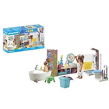 PLAYMOBIL 71611 Salle de bains avec douche et baignoire, My Life, Maison d'architecte, 55 pieces, Des 4 ans